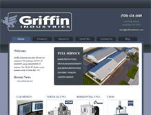 Tablet Screenshot of griffinweb.com